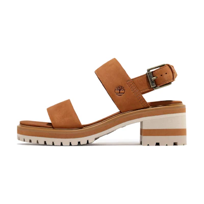 (W) Timberland Violet Marsh 'Brown Buckle Strap Sandal'