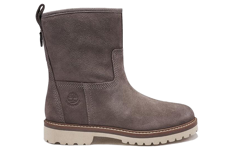 (W) Timberland Warm Lined Outdoor Boots 'Wide Edition - Grey Brown' 圖 2