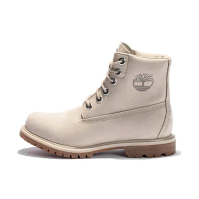 (W) Timberland Waterproof Breathable Mid-Top Boots 'Light Grey-Brown'