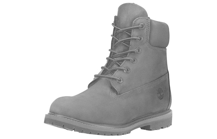 (Women) Timberland Waterproof High-Top Work Boot 'Silver Grey' 2007435-T3