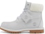 (W) Boot Kalis Air Timberland Premium 6 Inch 'Kulit Nubuck Kelabu Muda' A2JR1