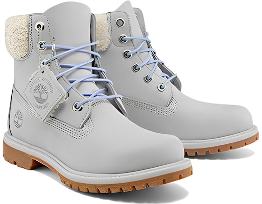 (Women) Timberland Premium 6 Inch Waterproof Boot 'Light Grey Nubuck' A2JR1 Lookbook (Women) Timberland Premium 6 Inch Waterproof Boot 'Light Grey Nubuck' A2JR1