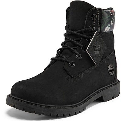 (Women) Timberland Heritage Cupsole Boots 'Black Nubuck with Floral' A2M7RW Lookbook (Women) Timberland Heritage Cupsole Boots 'Black Nubuck with Floral' A2M7RW