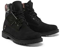 (W) 添柏岚Heritage经典杯底靴'黑色花卉翻毛皮' A2M7RW Shop (W) 添柏岚Heritage经典杯底靴'黑色花卉翻毛皮' A2M7RW