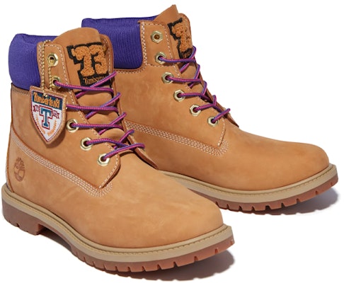 (Women) Timberland 6 Inch Heritage Cupsole Boots 'Wheat Nubuck with Purple' A44KP231 Shop (Women) Timberland 6 Inch Heritage Cupsole Boots 'Wheat Nubuck with Purple' A44KP231