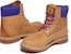 (W) But Timbunan 6 Inci Heritage Cupsole 'Nubuck Gandum dengan Ungu' A44KP231