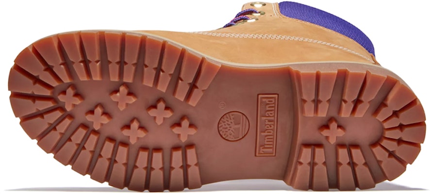 (Women) Timberland 6 Inch Heritage Cupsole Boots 'Wheat Nubuck with Purple' A44KP231 Details for (Women) Timberland 6 Inch Heritage Cupsole Boots 'Wheat Nubuck with Purple' A44KP231