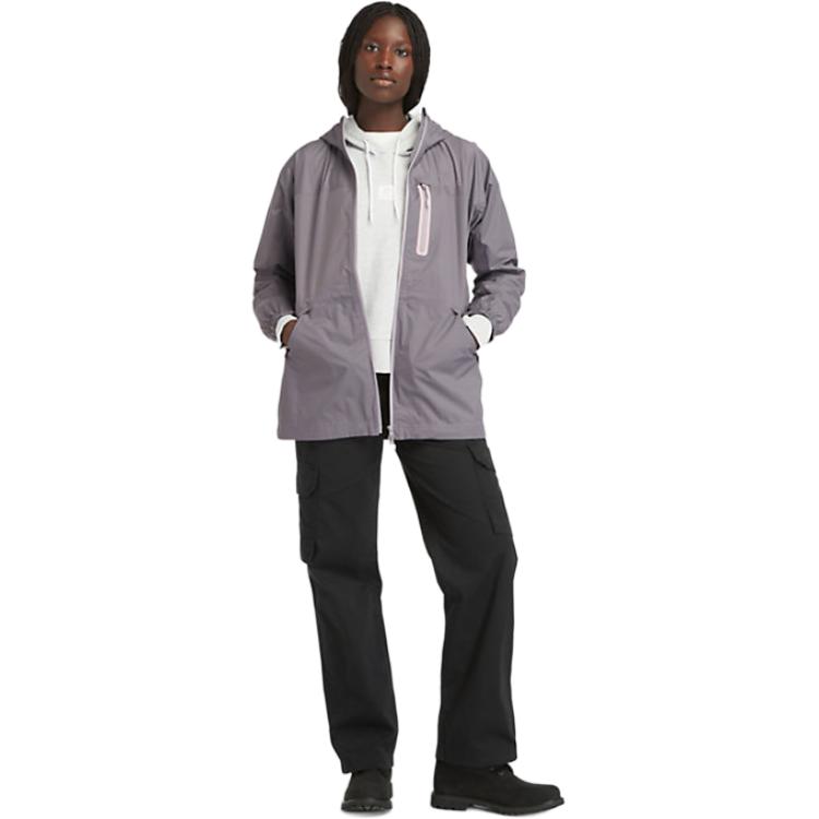 (Women) Timberland Waterproof Outdoor Hoodie Jacket - Purple A5PF6-EG7 圖 5