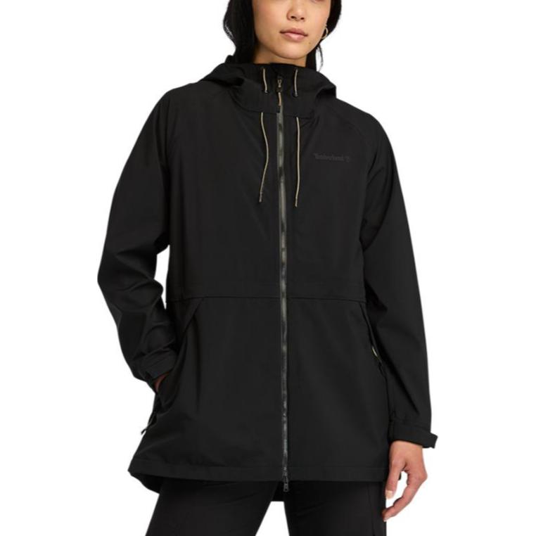 Shop (W) Timberland Jaket Hiking Outdoor Waterproof Windproof Hitam A5ZA7-001