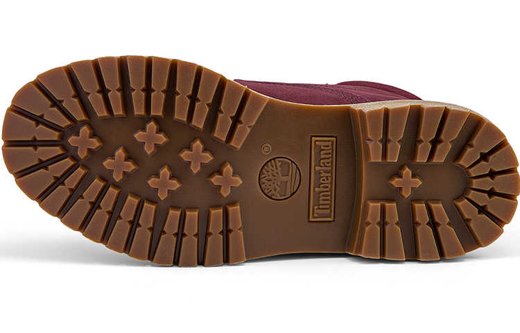 Details for (W) But Timberland Waterville 6-Inci 'Burgundy Nubuck' Boot Lelaki A1R2T