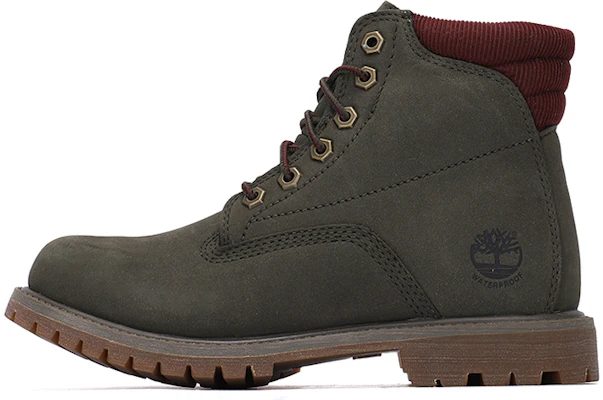 Timberland 添柏蘭 Watrvel Bsic 6in Wp Dkgrn, Fq 舒適高筒馬丁靴 女款 軍綠色 Buy Timberland 添柏蘭 Watrvel Bsic 6in Wp Dkgrn, Fq 舒適高筒馬丁靴 女款 軍綠色