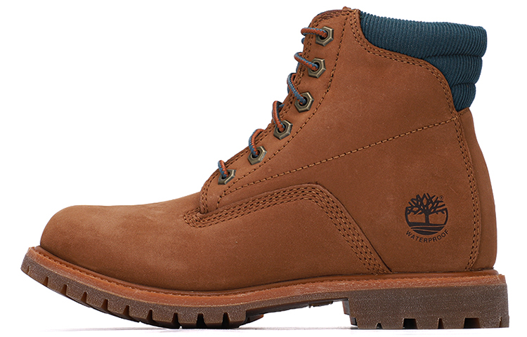 (W) Timberland Waterville 6 Inch Waterproof boots 'Brown Teal'