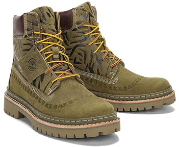 (W) Bota Timberland x CLOT Future73 Timberloop de 6 pulgadas 'Verde Oliva' A66KU Lookbook (W) Bota Timberland x CLOT Future73 Timberloop de 6 pulgadas 'Verde Oliva' A66KU