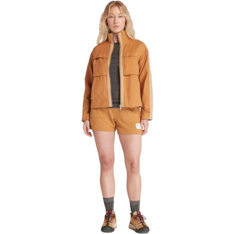 (Women) Timberland Icebreaker Wool Pocket Jacket Wheat Color Collaboration A6J4WP47 圖 5
