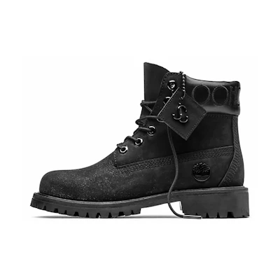 (W) Timberland Jimmy Choo 6 Inch PRM Boot 'Black Glitter'