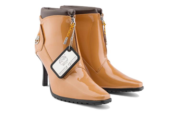 Order (Women) Timberland x Veneda Carter Zip Boots 'Wheat Patent Leather' A69SQW