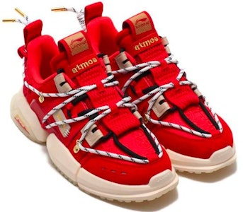 (W) 리닝 타이탄 20SP-S x 아토모스 '레드' AGLQ238-1 Lookbook (W) 리닝 타이탄 20SP-S x 아토모스 '레드' AGLQ238-1