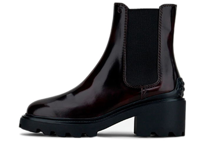 (W) TOD'S Ankle Boot 'Burgundy Leather'