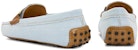 (W) TOD'S Kanvas Slip-On Hujung Bulat Rendah 'Biru' XXW00G0HB10R43ZZEU