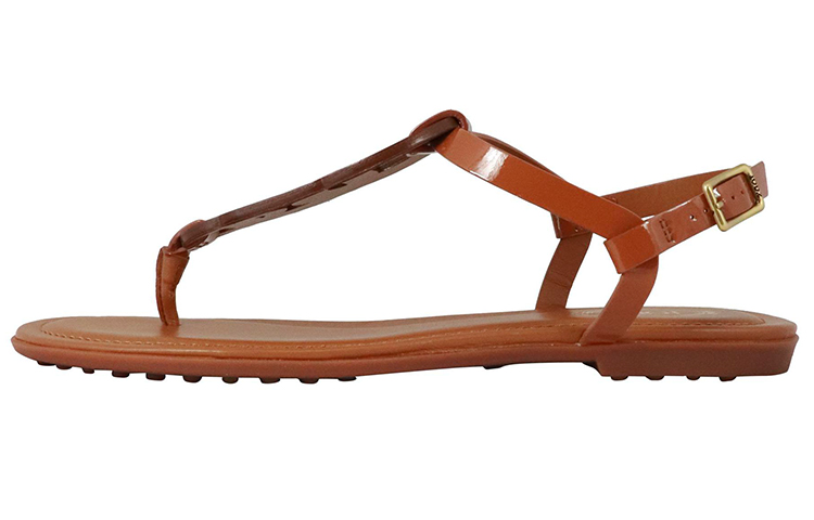Buy (W) Tod's Reka Rantai Sandal Rata Bertali 'Coklat' XXW0OV0EM20OW0G807
