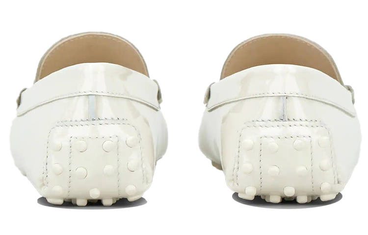 Shop (W) TOD''S City Gommino ''Eenvoudig Patent Wit'' XXW00G0DN23OW0C016