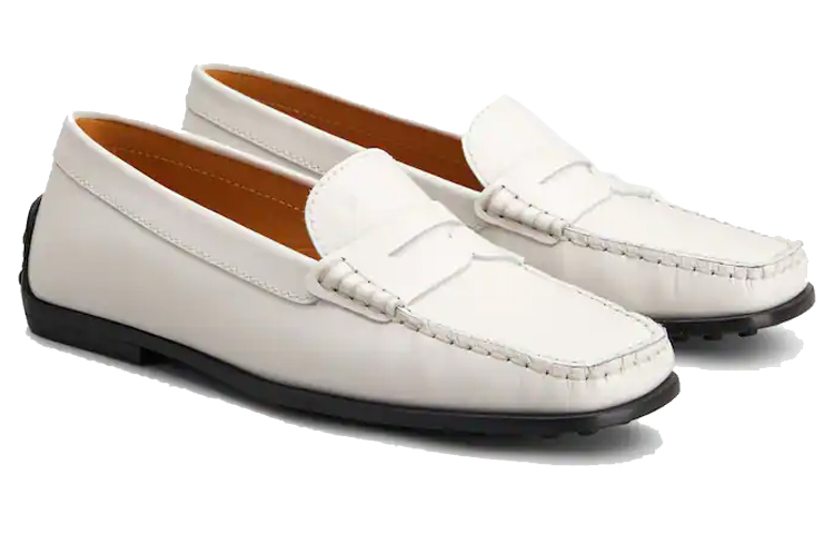 (W) TOD'S City Gommino Low 'White Leather' 圖 3