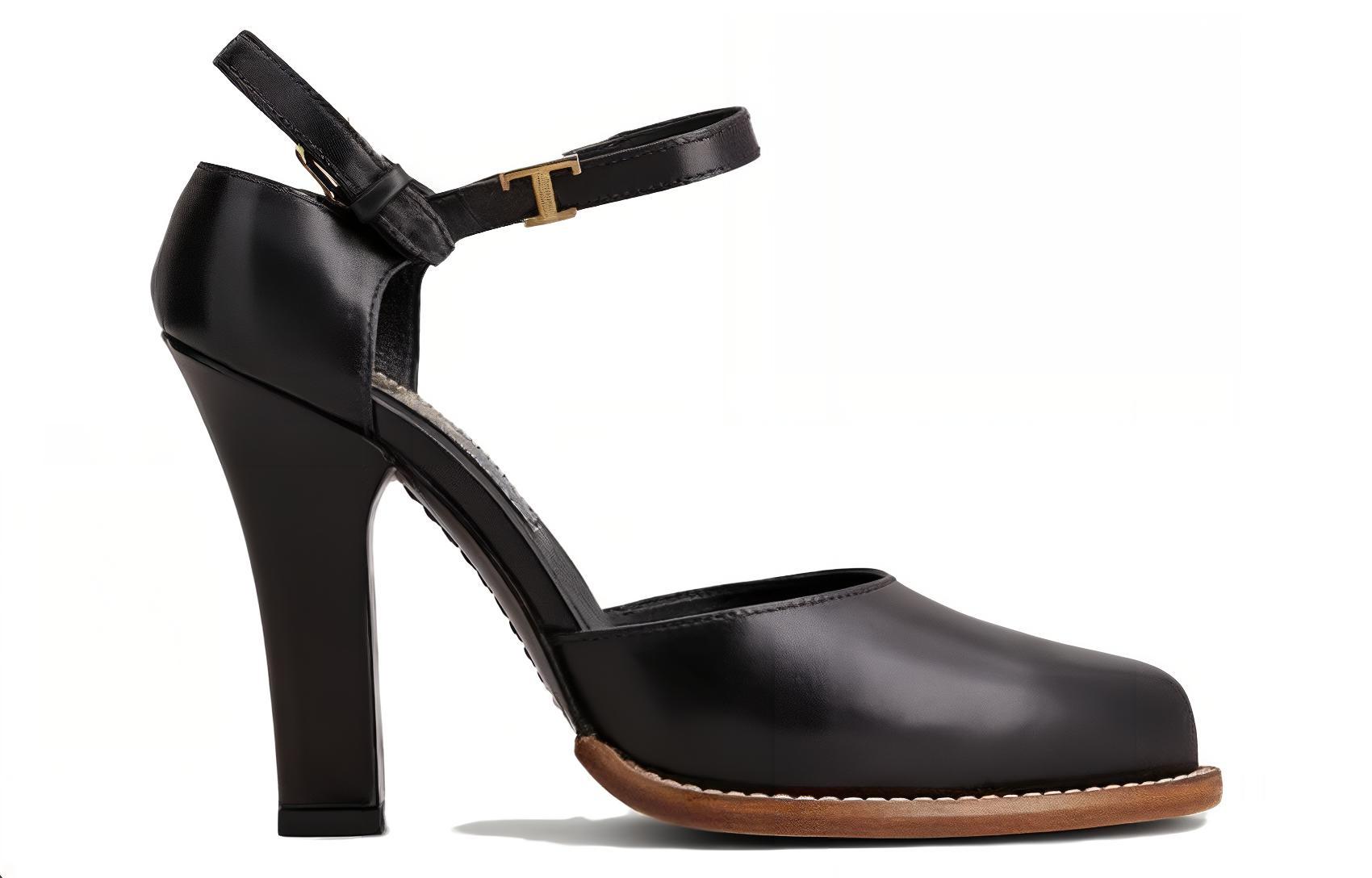 (W) TOD'S D'Orsay 'Black Buckle' 圖 2