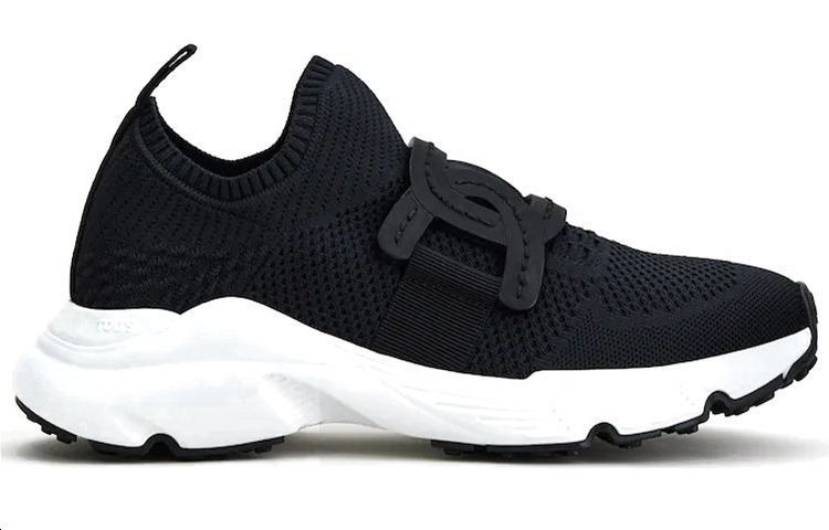 (W) TOD'S Fabric Sneaker 'Black' 圖 2