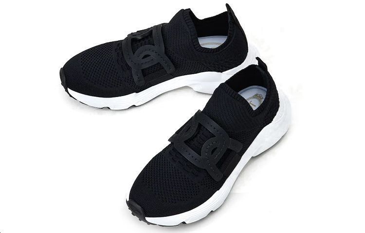 (W) TOD'S Fabric Sneaker 'Black' 圖 3