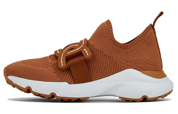 (W) TOD'S Fabric Sneaker 'Brown'