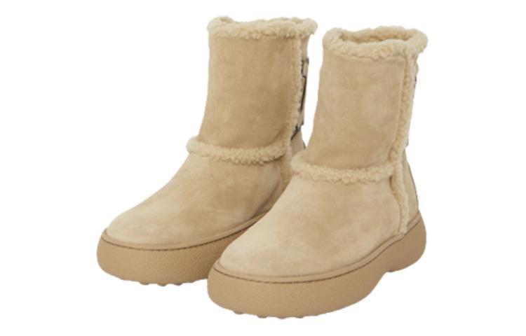 (W) TOD'S Fashion Trendy Ankle Boots 'Beige' 圖 3