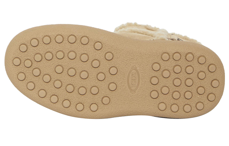 (W) TOD'S Fashion Trendy Ankle Boots 'Beige' 圖 5