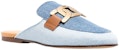 (W) TOD'S Selipar Rata 'Rantai Biru' XXW79A0HA90QFZZZEU
