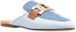 Order (W) TOD'S Selipar Rata 'Rantai Biru' XXW79A0HA90QFZZZEU