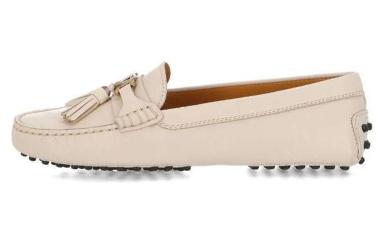 (W) TOD'S Gommino 'Beige'