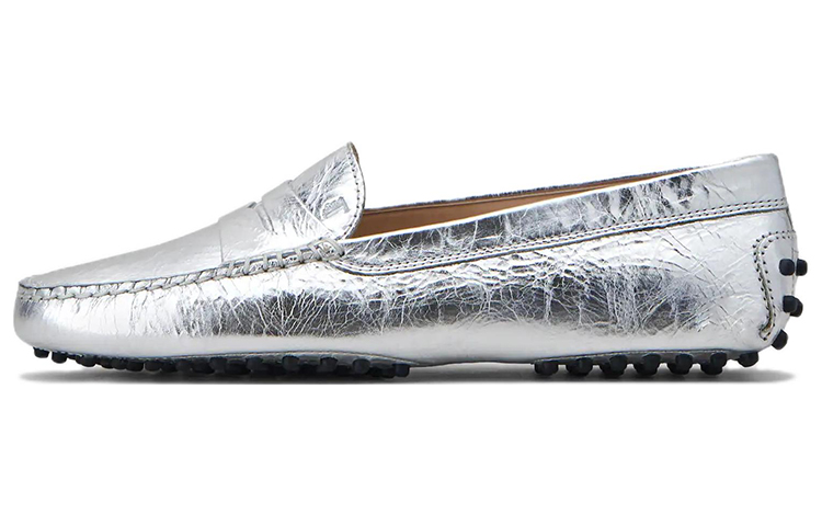 (Women) TOD'S Gommino 'Silver' XXW00G0001009DB200
