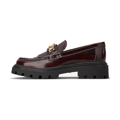 (W) TOD'S Gommino Loafer 'Burgundy Tassel'