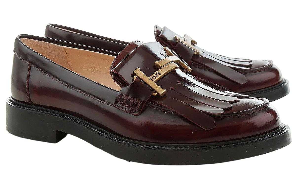 (W) TOD'S Gommino Loafer 'Burgundy Tassel' 圖 2