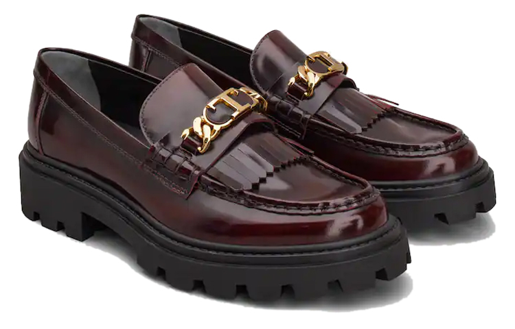 (W) TOD'S Gommino Loafer 'Burgundy Tassel' 圖 3