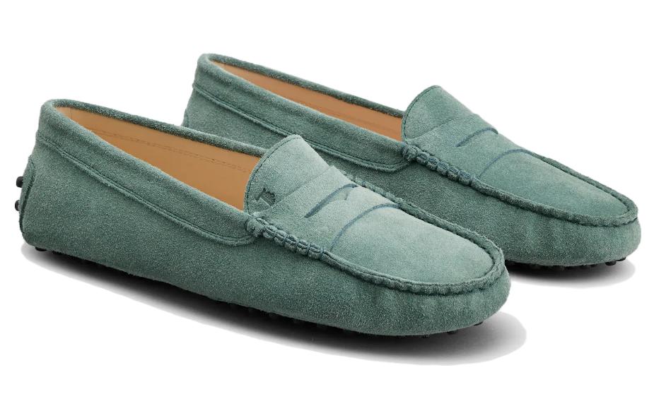 (W) TOD'S Gommino Loafer 'Green Suede' 圖 2