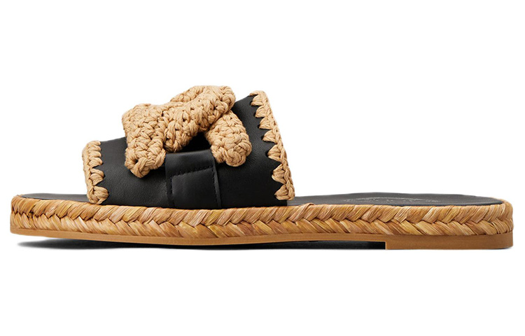 (W) TOD'S KATE 'Black Fashion Sandal'