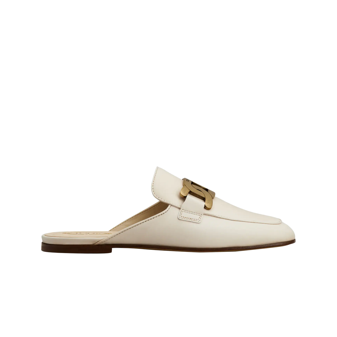 (Women) TOD'S Kate 'White with Metal Chain Detail' XXW79A0EX40NF5B008