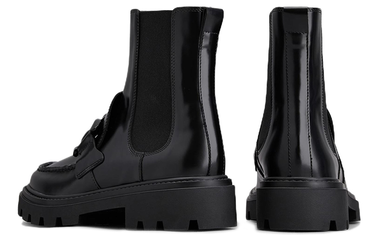 (W) TOD'S Kate Chelsea Boot 'Black Leather' 圖 3