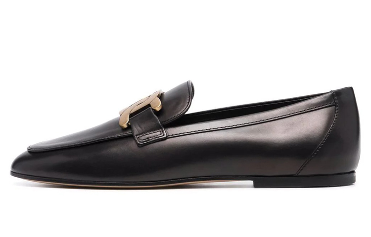 (W) TOD'S Kate Gommino 'Black Loafer'