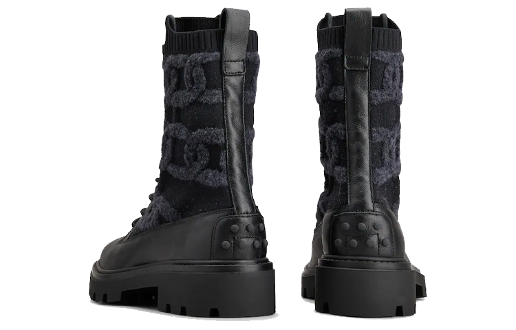 (W) TOD's Kate Leather Ankle Boot 'Black Fashion' 圖 3