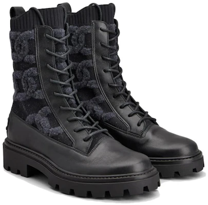 (W) TOD''S KATE Leren Laarzen ''Zwart Veters'' XXW08J0GB60SNOB999 Order (W) TOD''S KATE Leren Laarzen ''Zwart Veters'' XXW08J0GB60SNOB999