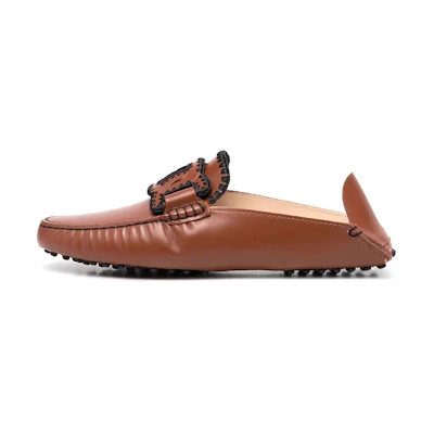 (W) TOD'S Kate Leather Mule 'Fashion Brown'