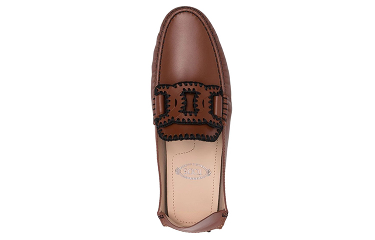 (W) TOD'S Kate Leather Mule 'Fashion Brown' 圖 4