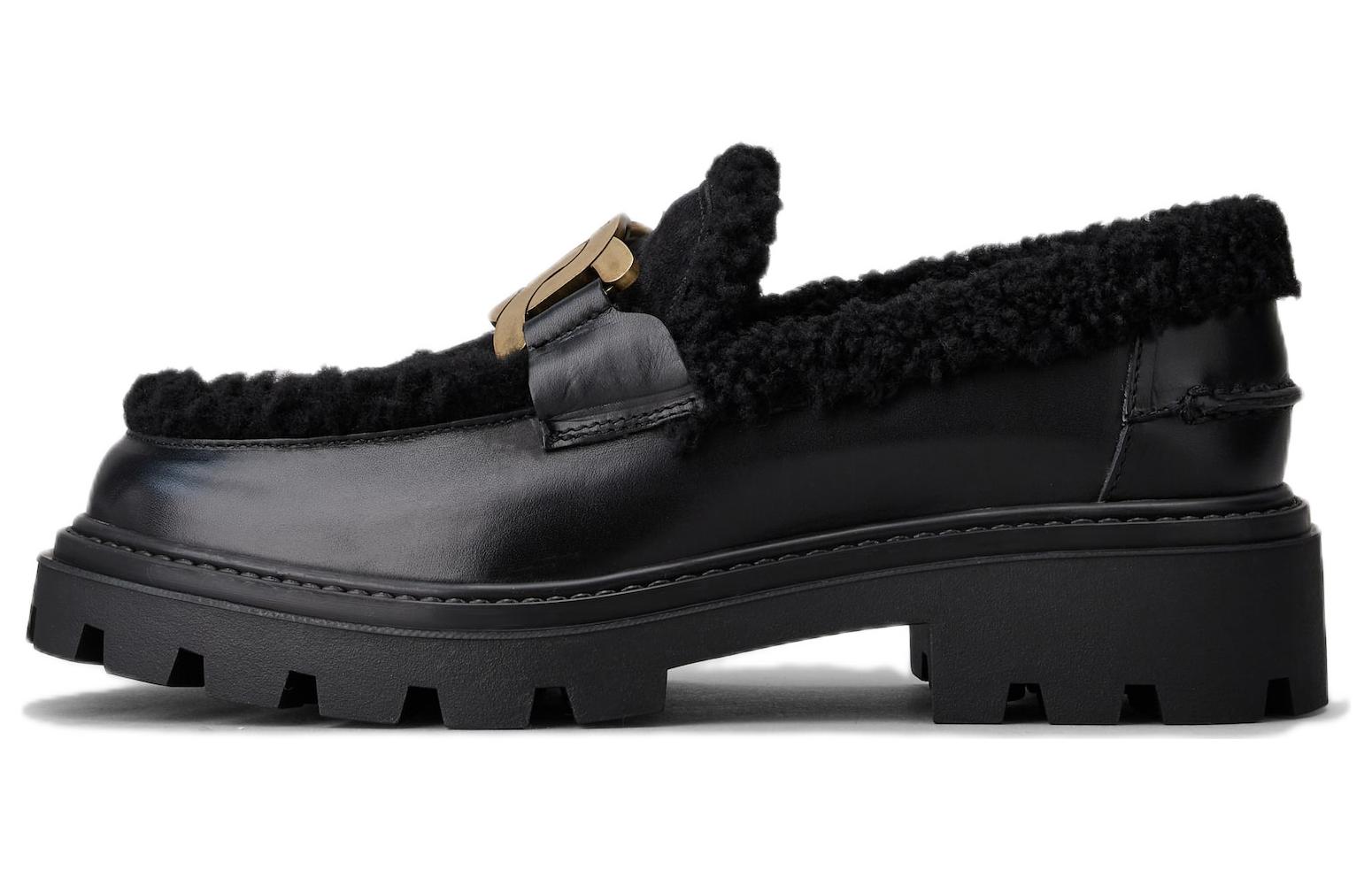 (W) TOD'S KATE Loafer 'Black Chain'