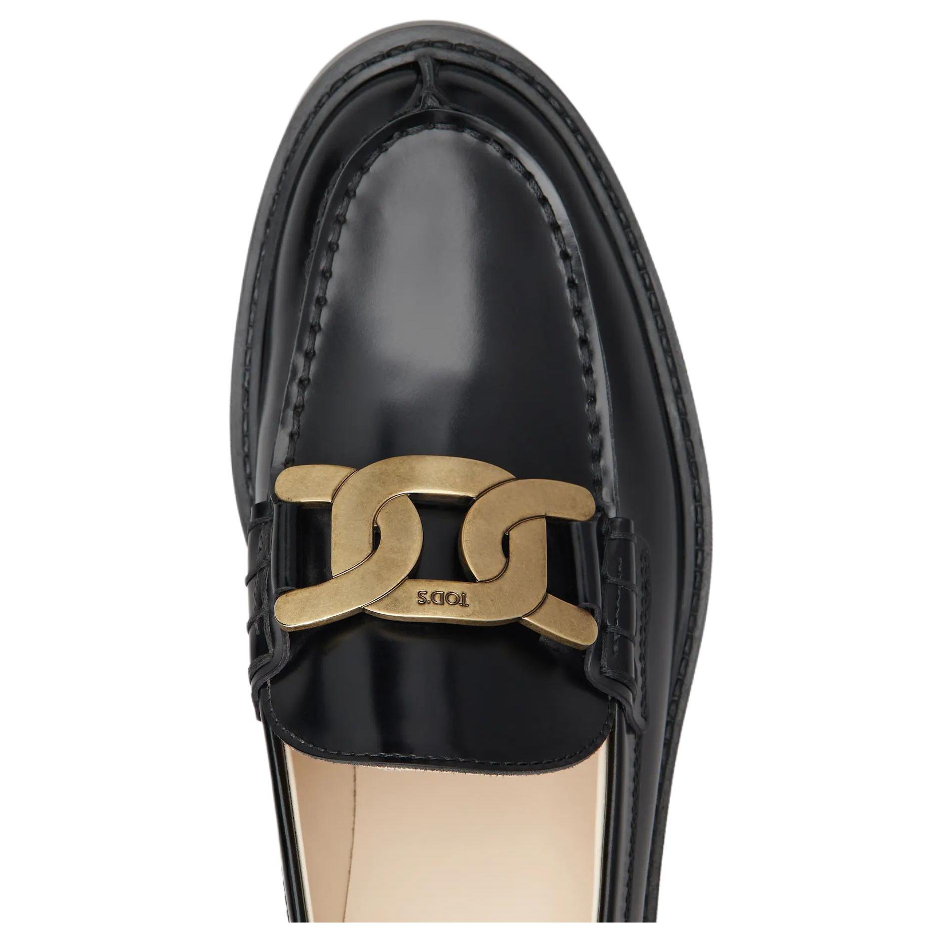 Details for (W) TOD'S KATE Loafer 'Hitam Vintage' XXW59C0EN90SHAB999
